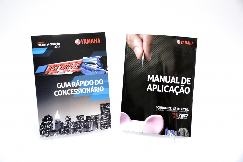 Folders e Postais - Yamaha Motor